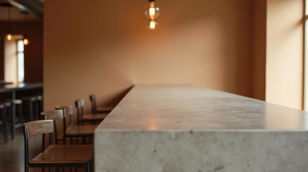 Bar en béton ciré : conseils et inspirations pour votre projet