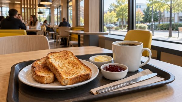 Découvrez les meilleures tartines et choix divers chez McDonald's