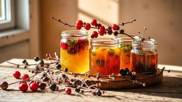 Explorez des confitures raffinées aux petits fruits nordiques