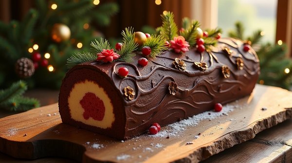 Révélez la magie de la bûche de noël exceptionnelle !